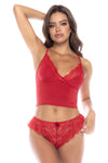 Mapale 7602 Pyjama en deux pièces Couleur rouge