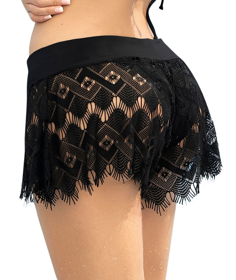 Mapale 7935 shorts de playa color negro