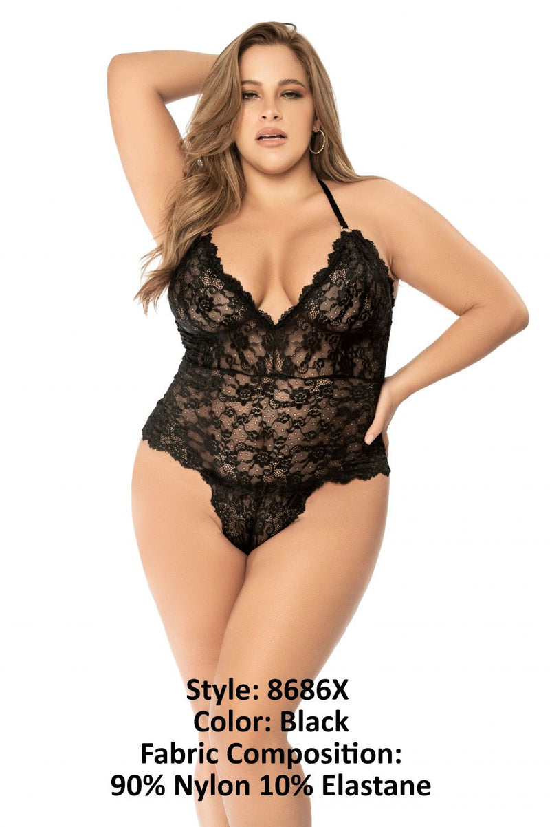 Mapale 8686X Bodysuit Color Black