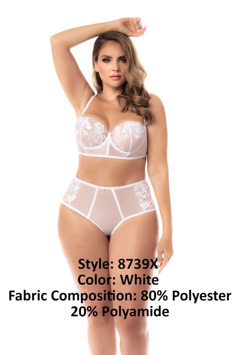 MAPALE 8739X Couleur d'ensemble de deux pièces blanc