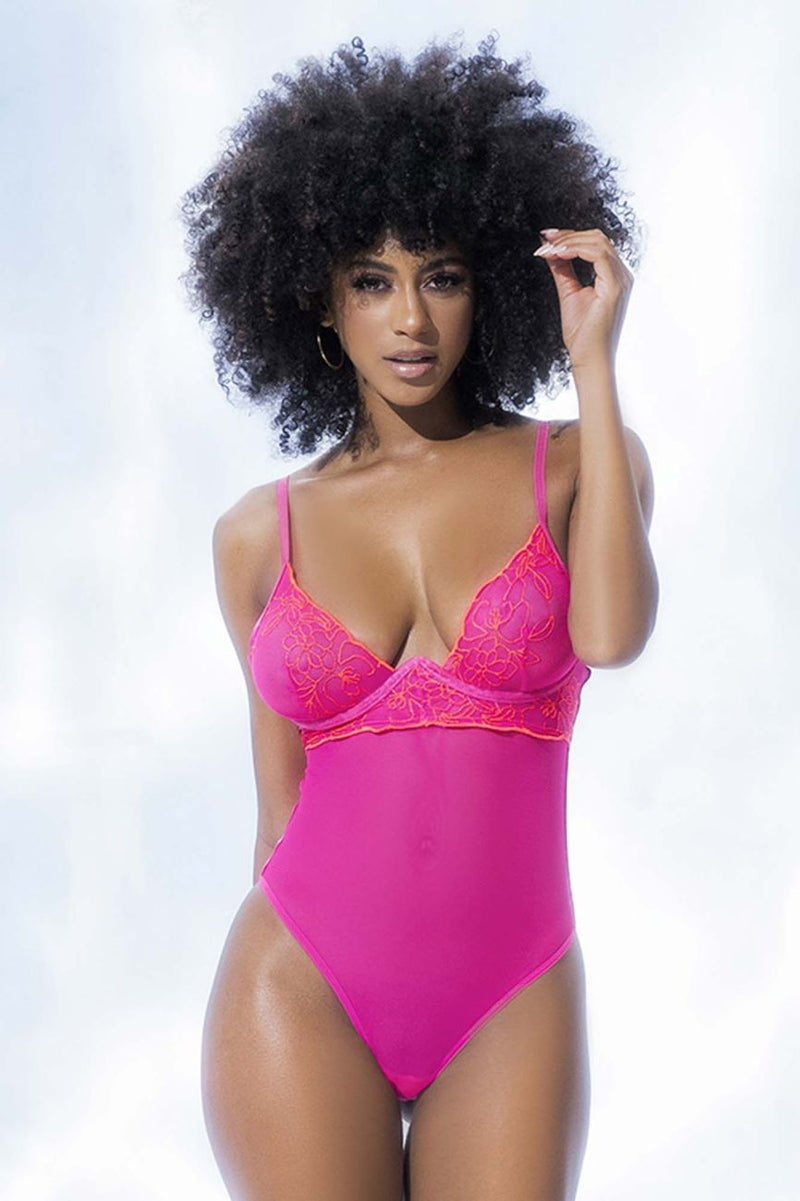 Mapale 8748 Bodysuit color rosa fuerte