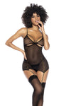 MAPALE 8809 Babydoll Color negro