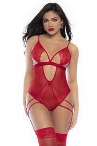 Mapale 8814 en peluche rouge