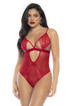 Mapale 8814 en peluche rouge