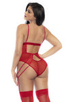 Mapale 8814 en peluche rouge