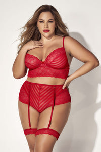 Mapale 8815X Two Piece Set Color rouge