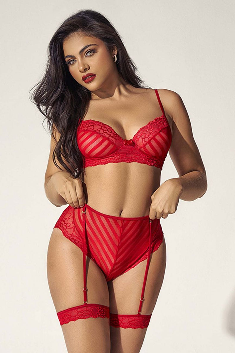 Mapale 8815 Two Piece Set Color Red