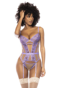 MAPALE 8827 Danna Dos piezas Set Color Lilac-Nude