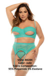 Mapale 8828x Sasha TROIS PIEURS SET plus Jade Color Jade