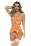 MAPALE 8828 Sasha Tres piezas Color naranja caliente