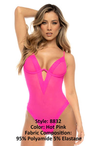 MAPALE 8832 DEBRA BODYSUit Color rosa fuerte