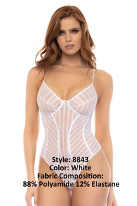 MAPALE 8843 COLOR DEL BODYSUABLE EMERY WHITE