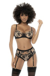 MAPALE 8845 KYRA TROIS PIEUR COULEUR COULEUR NUDE-BLACK