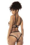 Mapale 8849 Havana Two Piece Set Color Nude-Black