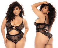 MAPALE 8854X Nairobi Bodysuit más color negro