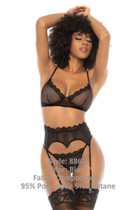 Mapale 8860 Whitney Three Piece Set Color Black