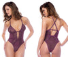 Mapale 8863 Mulberry Color Bodysuit Mulberry