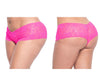 MAPALE 90X Lace Boyshort color rosa fuerte