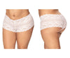 MAPALE 90X LACE BOYSHORT Color blanco