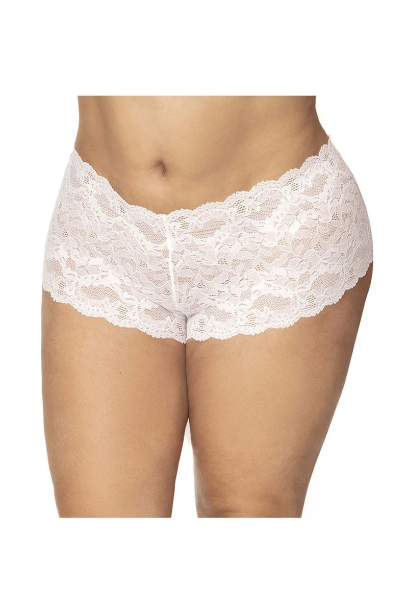 MAPALE 90X LACE BOYSHORT Color blanco