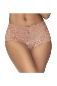 MAPALE 90 Couleur de boyshort en dentelle taupe