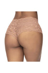 MAPALE 90 Couleur de boyshort en dentelle taupe