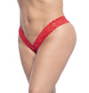 MAPALE 93X LACE BOYSHORT Color rojo