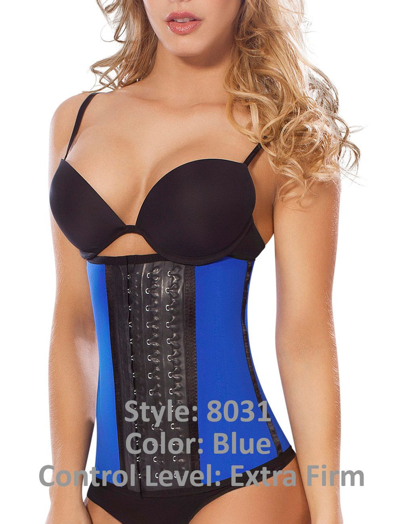 Moldeate 8031 ​​Workout Taist Cincher Couleur bleu