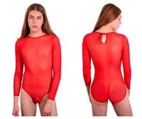 PLURAL PL001 Bodysuit Color Red