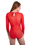 Plural pl001 bodysuit color rojo