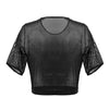 PLURAL PL009 Crop Top Color Black