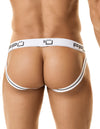 PPU 0965 JOCKSTRAP रंग सफेद-काला