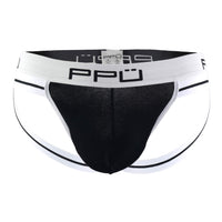 PPU 0965 JOCKSTRAP COULEUR BLANC-BLACK