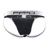 PPU 0965 JOCKSTRAP COULEUR BLANC-BLACK