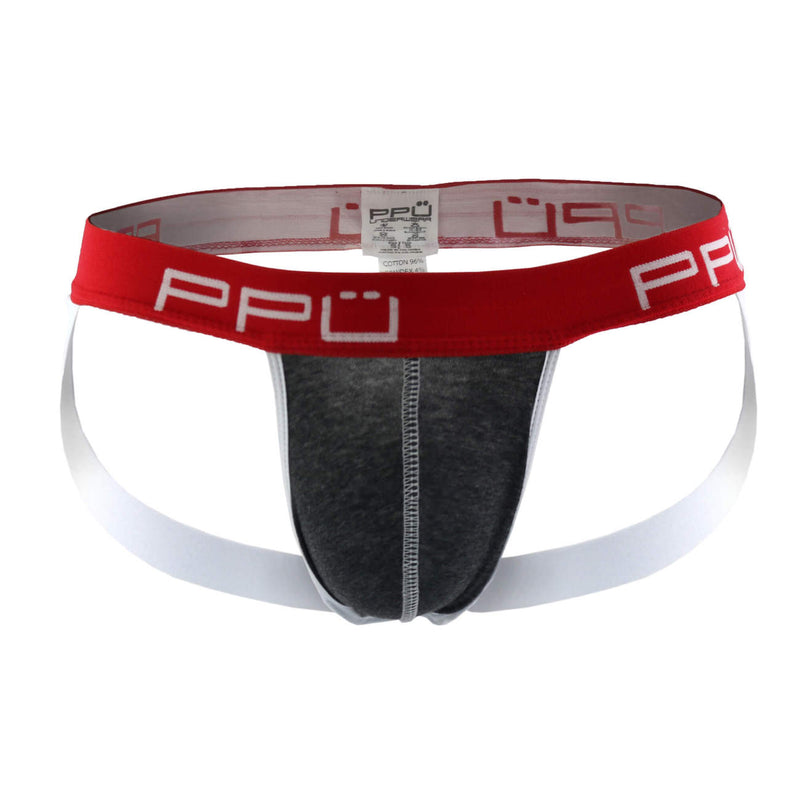 PPU 1308 Jockstrap Color Grey-Red