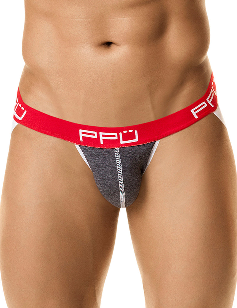 PPU 1308 JOCKSTRAP COULEUR GREN-RED