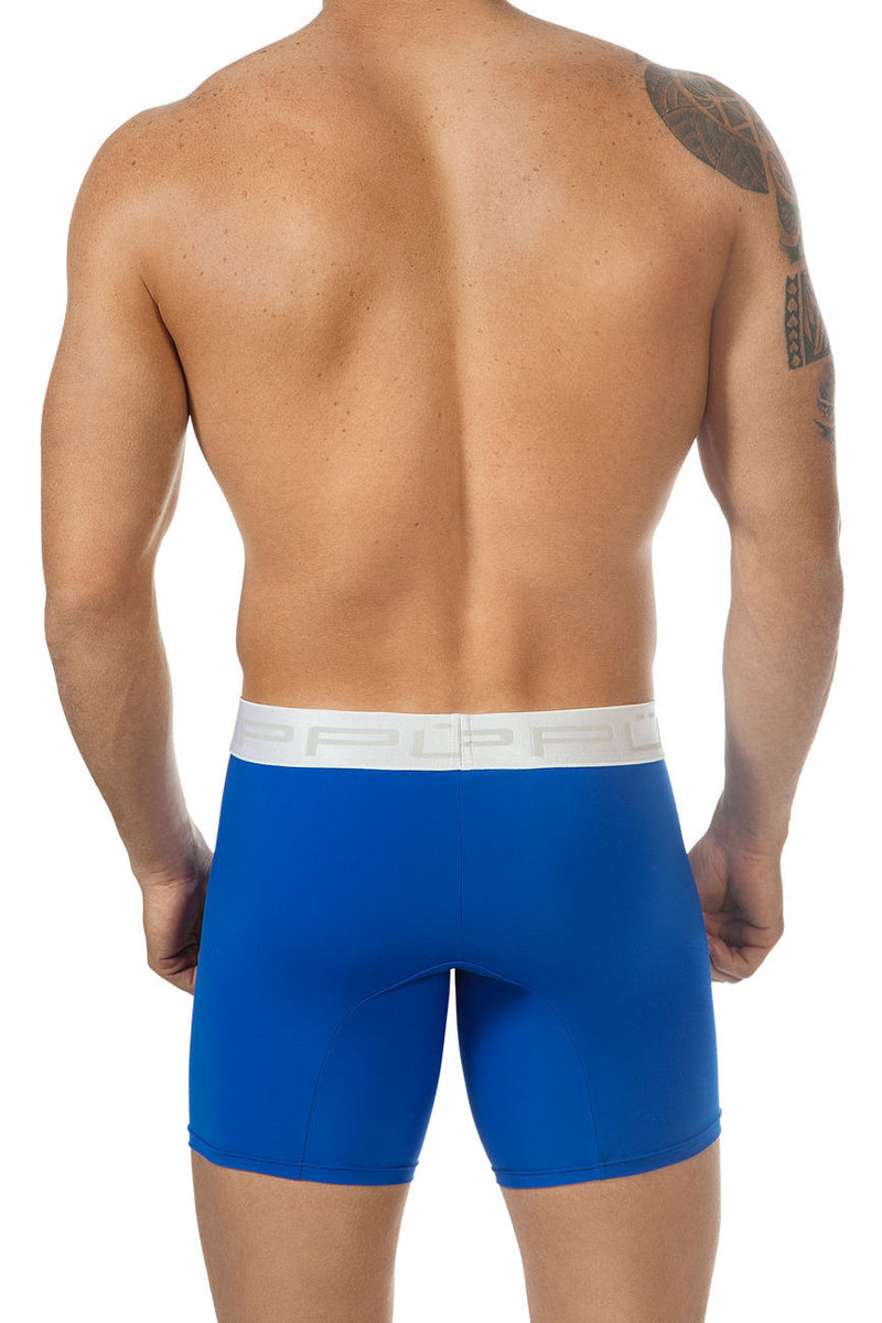 PPU 1325 Tuxedo Boxer Briefs Couleurs bleues