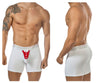 PPU 1325 Boxer Briefs de boxeador Color blanco