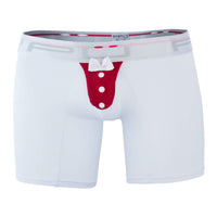 PPU 1325 Boxer Briefs de boxeador Color blanco