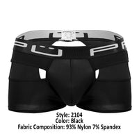 PPU 2104 Open Back Trunks color negro