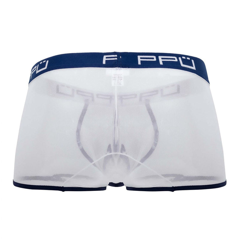 PPU 2108 Trunks de mailles de flotteur couleur blanc