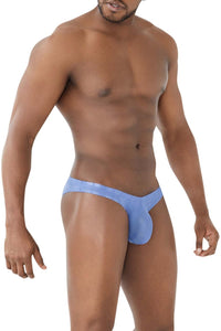 PPU 2303 Couleur de bikini microfibre bleu