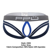 PPU 2304 Ball LIGTER Jockstrap Color Gris