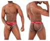 PPU 2304 Ball Lifter Jockstrap Color rojo