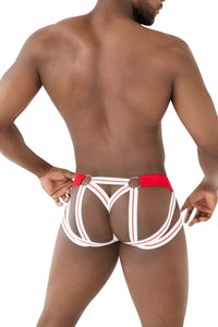 PPU 2305 Mesh Jockstrap Color rojo