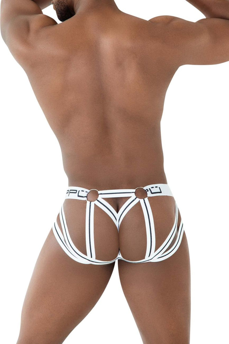 PPU 2305 Mesh Jockstrap Color blanc