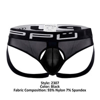 PPU 2307 Ball Lifter Jockstrap Color noir