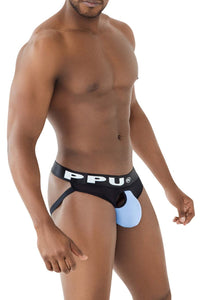 PPU 2307 Ball Lefter Jockstrap Color bleu