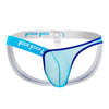 PPU 2308 un lado Mesh Jockstrap Color Turquesa