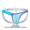 PPU 2308 un lado Mesh Jockstrap Color Turquesa